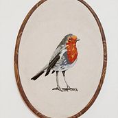 Mi Proyecto del curso: Pintar con hilo: técnicas de ilustración textil. Un progetto di Illustrazione tradizionale e Ricamo di emily_nicole_onell - 13.06.2021