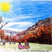 Patagonia 2021. Een project van Traditionele illustratie,  Schetsen y  Architecturale illustratie van Martina Rocca - 15.06.2021