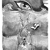 Mi Proyecto del curso: Ilustración en tinta china con influencia japonesa. Een project van Traditionele illustratie,  Tekening y  Illustratie met inkt van Corina Olivo - 14.06.2021