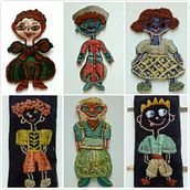 My project in Basic Embroidery Techniques: Stitches, Compositions, and Color Ranges course. Accessor, Design, Costume Design, Embroider, and Color Theor project by Kallia Chatzigianni - 06.15.2021