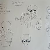Mi Proyecto del curso: Creación de personajes manga. Traditional illustration, Character Design, Comic, and Manga project by Ivanka Carolina Rodríguez Méndez - 06.15.2021