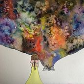 My project in Modern Watercolor Techniques course. Un progetto di Illustrazione tradizionale, Belle arti, Pittura e Pittura ad acquerello di Jo Wang - 14.06.2021