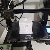 Mi Proyecto del curso: Introducción al diseño e impresión en 3D. Een project van 3D, Industrieel ontwerp, Productontwerp,  3D-modellering y  3D-ontwerp van Aitor Barraquel Box - 16.06.2021
