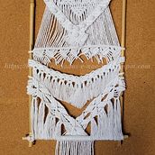 Meu projeto do curso: Introdução à tapeçaria em macramê. Macramé project by Liliana Monteiro - 06.16.2021