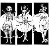 Inspirado en algunas cartas del tarot . % Steven Casas tarafından hazırlanan Geleneksel illüstrasyon, Yaratıcılık, Çizim, Sanatsal Çizim, Ve Mürekkep İllüstrasyonu projesi - 06.17.2021
