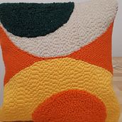 Il mio progetto del corso: Ricamo XL con ago magico. Un progetto di Ricamo e Interior Design di Annarita Dell elice - 17.06.2021