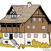 Granny's House. Writing, Creativit, Stor, telling, and Narrative project by Zenaida Dela Cruz - 06.16.2021
