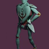 Mi Proyecto del curso: Creación de personajes: del 2D al 3D . 3D, Character Design, 3D Character Design, and 3D Design project by Carlos Ortiz - 06.17.2021
