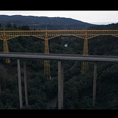 Mi Proyecto del curso: Filmación con drones para proyectos audiovisuales Viaducto del Malleco - Chile. Un projet de Cinéma, vidéo et télévision, Cinéma , et Réalisation de Manuel Jesus Rios Molina - 12.06.2021