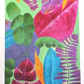 Mi Proyecto del curso: Pintura botánica con acrílico. Traditional illustration, Fine Arts, Painting, Acr, lic Painting, and Botanical Illustration project by mapiola - 06.17.2021