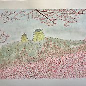 Mi Proyecto del curso: Ilustración en acuarela con influencia japonesa. Un proyecto de Ilustración tradicional, Dibujo y Pintura a la acuarela de carlariveracamas - 17.06.2021