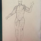 Mi Proyecto del curso: Ilustración para cómics: anatomía de un superhéroe. Traditional illustration, Character Design, Comic, Pencil Drawing, and Figure Drawing project by Dominique Meza - 06.18.2021