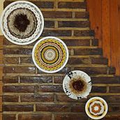 Mi Proyecto del curso: Tejido en telar circular. Fiber Arts project by Marita Rebollo - Ordoñez - 06.16.2021