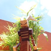 SAMURAI RABBIT. Character Design, Sculpture, To, Design, Art To, s, and Woodworking project by Yahir Ramírez - 06.03.2021