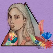 Mi Proyecto del curso: Retrato ilustrado en acuarela . Ilustrasi tradisional, Seni Rupa, Lukisan, Menggambar, Lukisan Cat Air, Menggambar Potret, Dan Menggambar Artistik proyek oleh Estefania Valenzuela Berrios - 06.18.2021