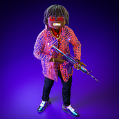 My project in Clothing Design with Marvelous Designer course . 3D, 3D Modeling, 3D Character Design, and 3D Design project by christopher_17 - 06.19.2021