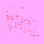 Doggie style Ein Projekt aus dem Bereich Traditionelle Illustration von Carolina Santamaria - 18.05.2021