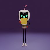 Mi Proyecto del curso: Introducción al diseño y modelado 3D con Blender Ein Projekt aus dem Bereich Motion Graphics, Design von Figuren, Produktdesign und 3-D-Modellierung von Osvaldo Gutierrez Tezcucano - 16.06.2021