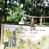 Mi Proyecto del curso: Cuaderno de viaje en acuarela. Un proyecto de Ilustración tradicional, Pintura a la acuarela, Ilustración arquitectónica, Sketchbook, Ilustración con tinta e Ilustración naturalista				 de Caroline - 10.06.2021