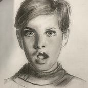 My project in Artistic Charcoal Portraiture: Creating Atmosphere course. Traditional illustration, Fine Arts, Drawing, Portrait Drawing, Realistic Drawing, and Artistic Drawing project by kputeri - 06.20.2021