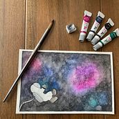 Mi Proyecto del curso: Técnicas modernas de acuarela. Traditional illustration, Fine Arts, Painting, and Watercolor Painting project by Steph W - 06.21.2021