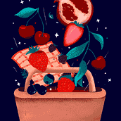 Meu projeto do curso: Ilustração flat com Photoshop . % Carolina Traldi tarafından hazırlanan Geleneksel illüstras, on, Dijital İllüstras, on, Dijital Bo, Ve ama projesi - 06.21.2021