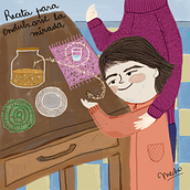 Lo cotidiano se vuelve mágico. . Ilustrație tradițională de Mecha Pilar - 06.21.2021