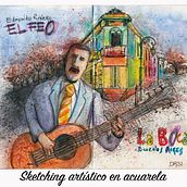 TANGO EN BUENOS AIRES: Sketching artístico en acuarela . Un proyecto de Ilustración tradicional, Bocetado, Creatividad, Dibujo, Pintura a la acuarela y Sketchbook de Diego Riemer - 21.06.2021