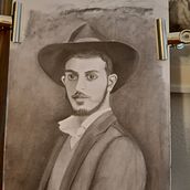 Mi Proyecto del curso: Retrato realista con lápiz de grafito. Drawing project by Julia Sanchez - 06.21.2021
