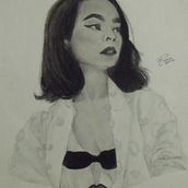 Mi Proyecto del curso: Retrato realista con lápiz de grafito Ein Projekt aus dem Bereich Traditionelle Illustration, Bildende Künste, Skizzenentwurf, Bleistiftzeichnung, Zeichnung, Porträtzeichnung, Realistische Zeichnung, Artistische Zeichnung und Anatomische Zeichnung von Melissa Camacho Venegas - 21.06.2021