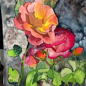 Mi Proyecto del curso: Técnicas modernas de acuarela. Un proyecto de Ilustración tradicional, Bellas Artes, Pintura y Pintura a la acuarela de Patricia Ramsauer - 21.06.2021