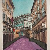 Mi Proyecto del curso: Representación arquitectónica en acuarela .. Traditional illustration, Sketching, Drawing, Watercolor Painting, Architectural Illustration, and Sketchbook project by acuevas123 - 06.15.2021