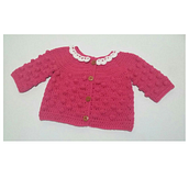 BUBBLE BABY SWEATER. Fiber Arts project by Veronica J. Correa - 07.03.2021