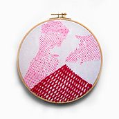 PINKY VIBES - FRUIT MESH NET BAG EMBROIDERY DESIGN. Bordado, Upc, e cling projeto de sanan282000 - 22.06.2021