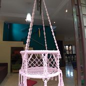 Meu projeto do curso: Introdução à tapeçaria em macramê. Accessor, Design, Arts, Crafts, Fiber Arts, and Macramé project by anaconsulk - 06.22.2021