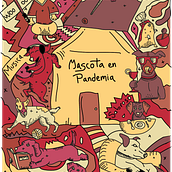Mi Proyecto del curso: Ilustración vectorial con estilo doodle "Mascotas en pandemia". Traditional illustration, Vector Illustration, and Digital Illustration project by mdhoz1 - 06.21.2021