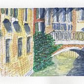 Mi Proyecto del curso: Dibujo arquitectónico con acuarela y tinta. Un progetto di Bozzetti, Disegno, Pittura ad acquerello, Illustrazione architettonica, Sketchbook e Illustrazione con inchiostro di Valeria Ueno - 22.06.2021