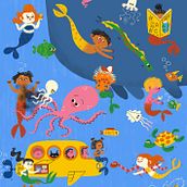 Mermay 2021. Un progetto di Illustrazione tradizionale e Direzione artistica di Ana Sebastián - 22.06.2021