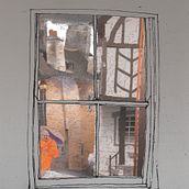 My project in Architectural Illustration: Capture a City’s Personality course. Rochefort-en-Terre, Morbihan. Un proyecto de Ilustración tradicional, Arquitectura, Dibujo, Ilustración digital e Ilustración arquitectónica de Shaun Stevens - 14.05.2021