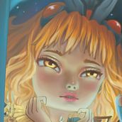 Mi Proyecto del curso: Iluminación y color para retratos digitales en Photoshop . Traditional illustration, Digital Illustration, and Digital Painting project by Eva Zamora - 06.23.2021