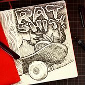Tomfoolery. Un proyecto de Caligrafía, Dibujo, Concept Art, H, lettering e Ilustración con tinta de blackrainbows - 23.06.2021