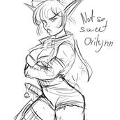 Orilynn. 3D, Character Design, 3D Modeling, 3D Character Design, and 3D Design project by Nuria Muñoz - 06.23.2021