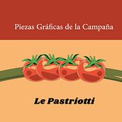 Piezas Gráficas - Le Pastriotti. Un proyecto de Diseño de Ashly Rubio Castillo - 29.05.2021