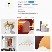 T Studio - Design Lab. Een project van Social media, Digitale marketing, Instagram,  Contentmarketing, Communicatie, Marketing voor Instagram,  Ontwerp, Traditionele illustratie, UX / UI, 3D,  Art direction, Animatie, Craft,  Design management,  Beeldende kunst, Industrieel ontwerp, Interieurontwerp y Schilderij van Tanya Rey - 23.06.2021
