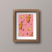 Mi Proyecto del curso: Ilustración vectorial de patrones desde cero. Un proyecto de Diseño, Ilustración tradicional, Pattern Design y Estampación de Marco Gomez Perotti - 23.06.2021
