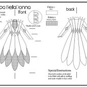 Atropa Belladonna/ Deadly Nightshade Trenchcoat.  project by Carla Coma - 06.24.2021
