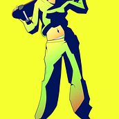 Mi Proyecto del curso: Ilustración de personajes dinámicos . Traditional illustration, Character Design, Comic, Creativit, Drawing, Digital Drawing, and Manga project by Miguel Crespo - 08.16.2021