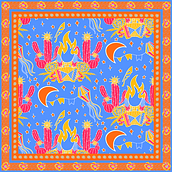 Meu projeto do curso: Ilustração para patterns com alma. Traditional illustration, Pattern Design, Vector Illustration, and Printing project by Stefanie Lucena - 06.23.2021