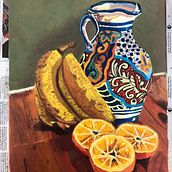 My project in Oil Painting for Beginners course. Fine Arts, Painting, and Oil Painting project by Luz - 06.24.2021