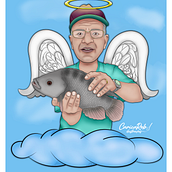 Ilustração Amigo Pescador. Traditional illustration project by Carlos Robaert - 06.23.2021